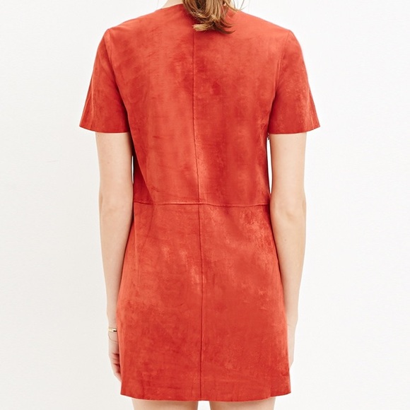 Burnt Red Fringe Dress - Picture 3 of 5